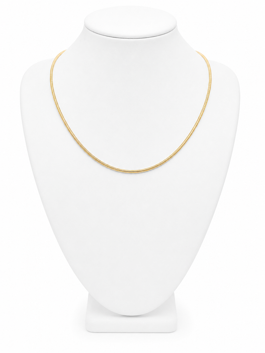 Gold Snake Chain Necklace