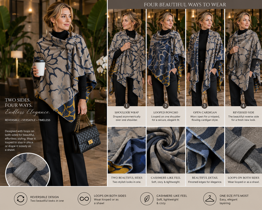 Marsh Fern Reversible Loop Wrap