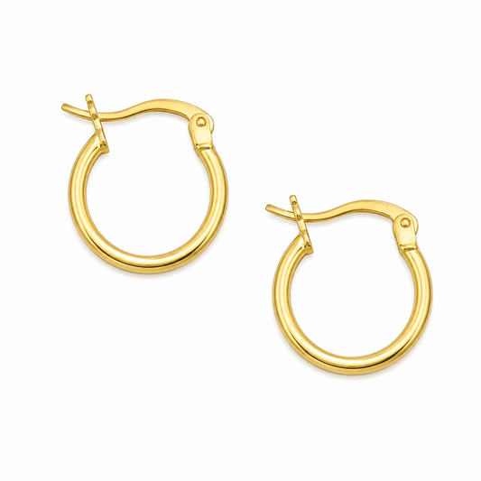 Gold Hoop Earrings