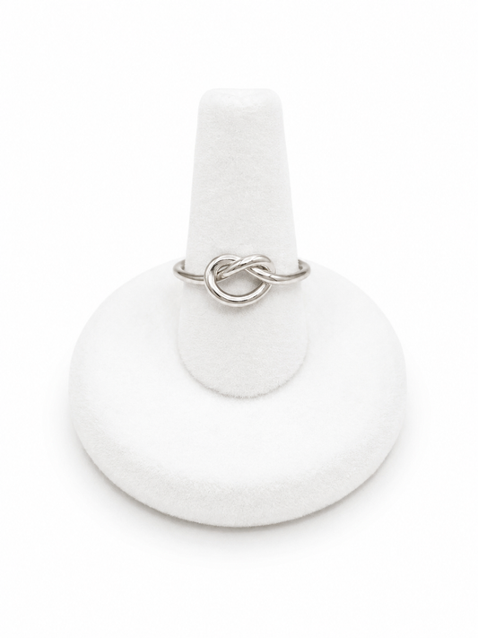 Sterling Silver Infinity Knot Ring