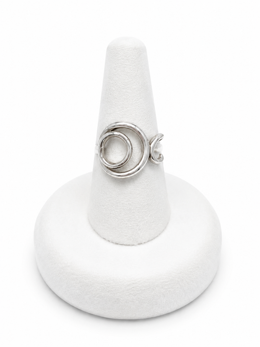 Sterling Silver Spiral Ring