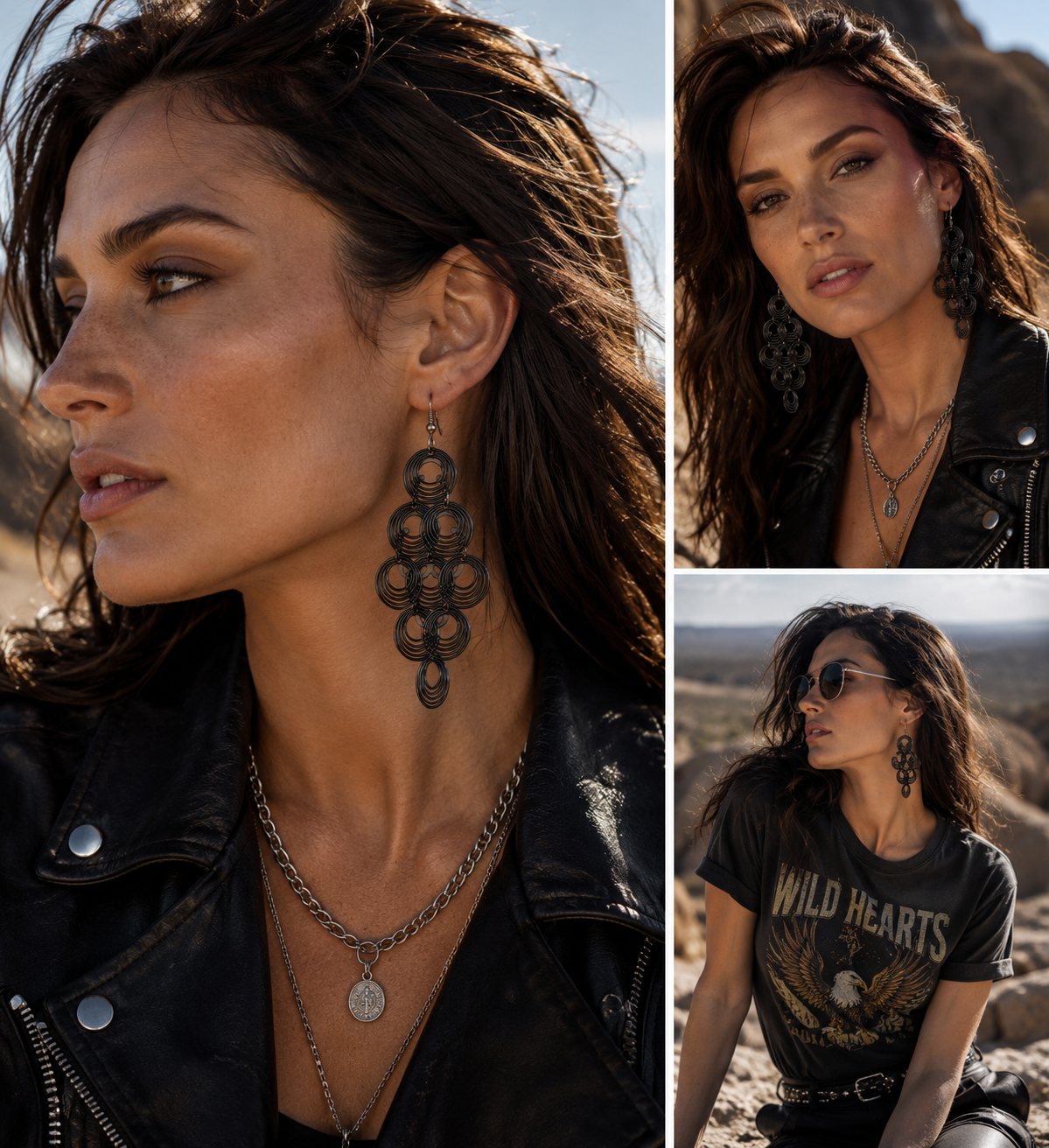 Midnight Muse Cascade Earrings