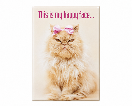This Is My Happy Face | Magnet