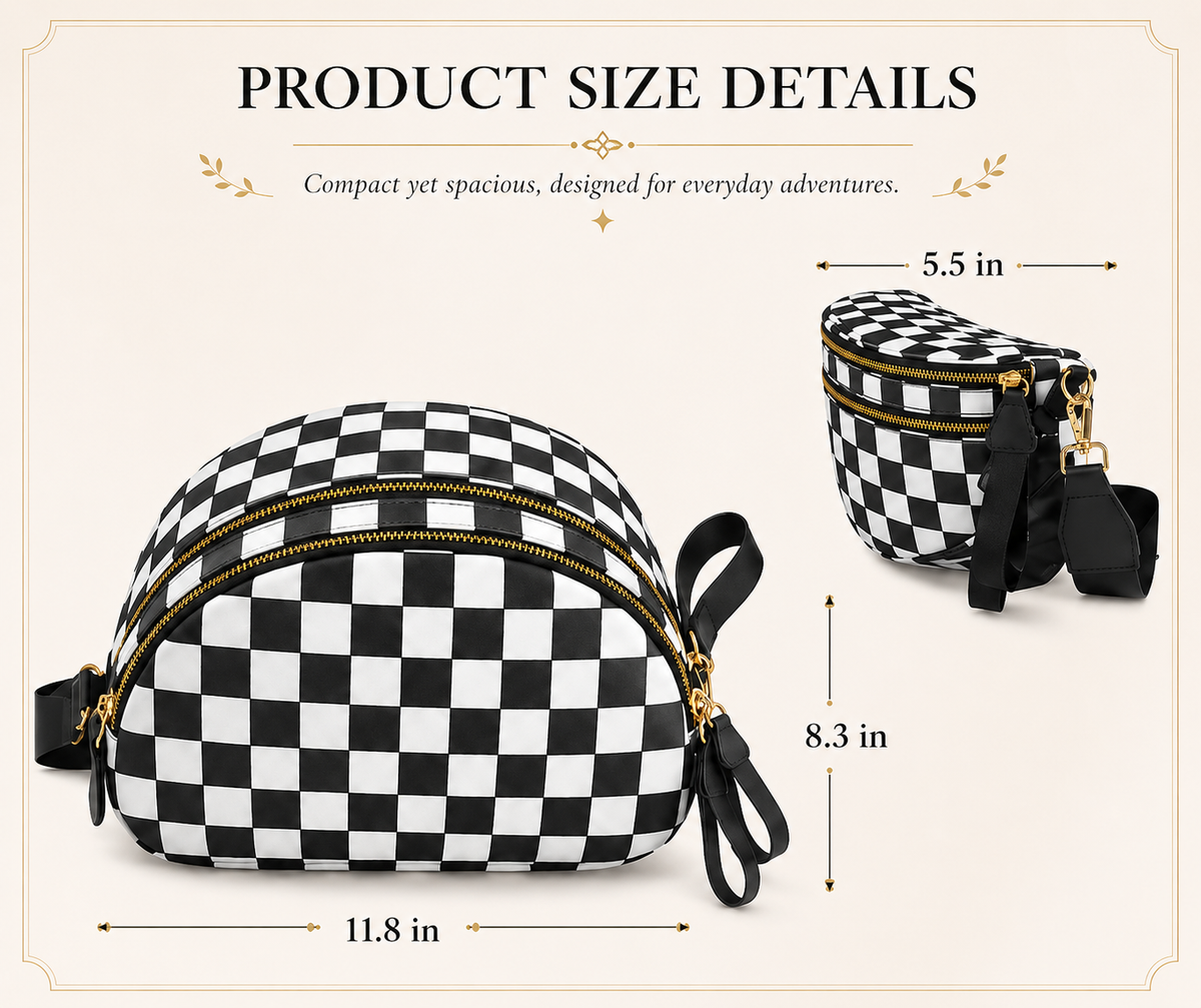 Oxford Cloth Large Capacity Crossbody Bag Sports Bag