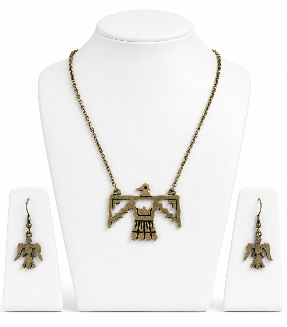 Southwest Thunderbird Necklace Set