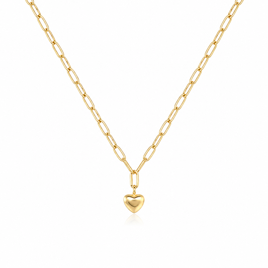 Gold Heart Necklace