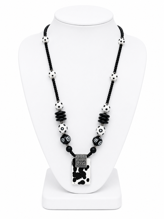 Carol Kent Dalmation Necklace