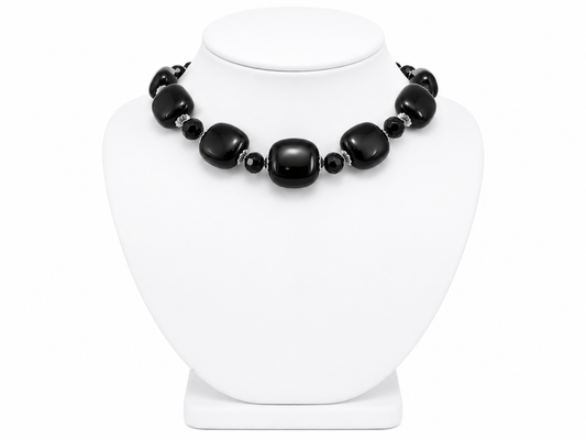 Midnight Elegance Statement Choker