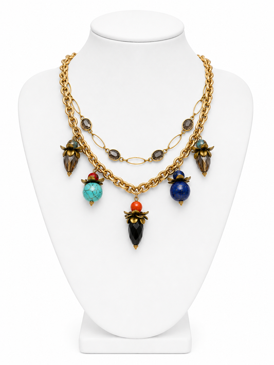 Bohemian Bazaar Statement Necklace