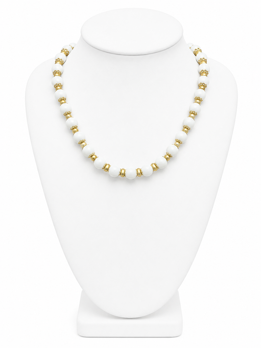 Classic Elegance Beaded Necklace