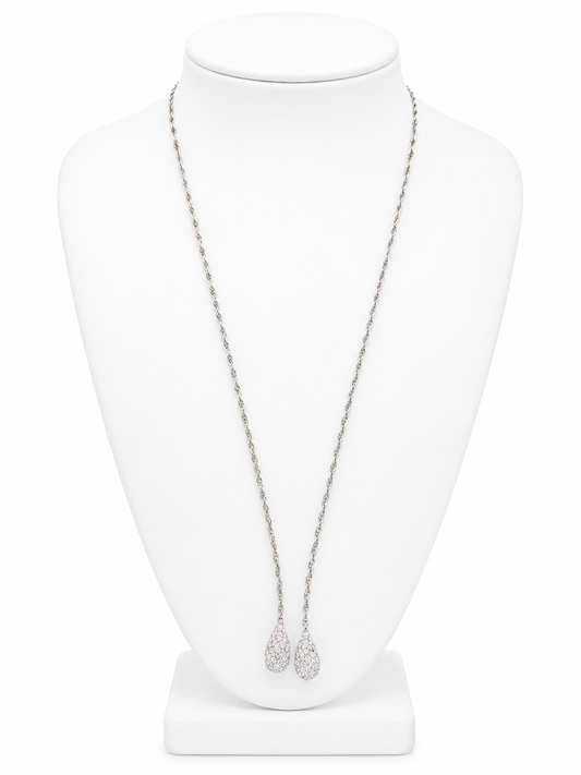 Chamilia Sterling Silver Teardrop Necklace