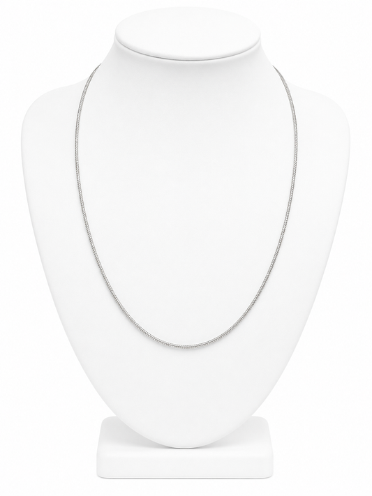 18" Sterling Silver Snake Chain Necklace