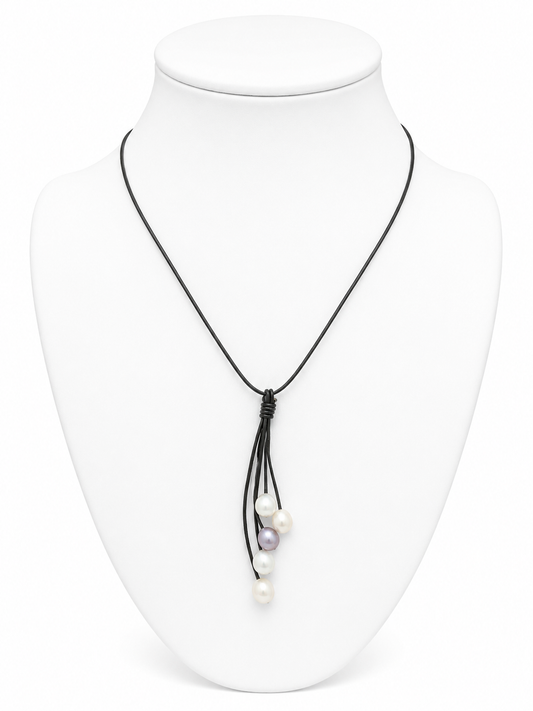 Pearl Cascade Pendant Necklace