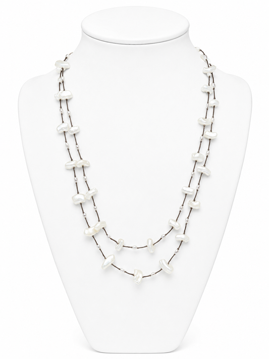 Coastal Breeze Double-Strand Necklace