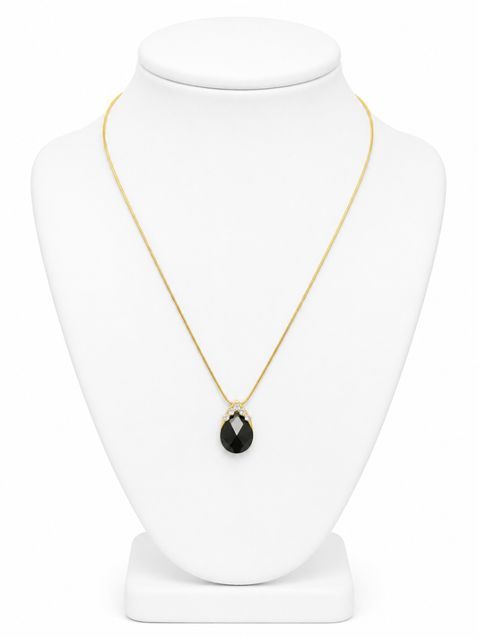 Midnight Elegance Pendant Necklace