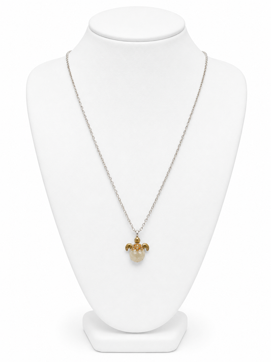 Hatching Turtle Rhinestone Necklace
