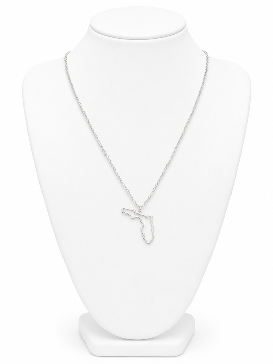 Florida Outline Necklace