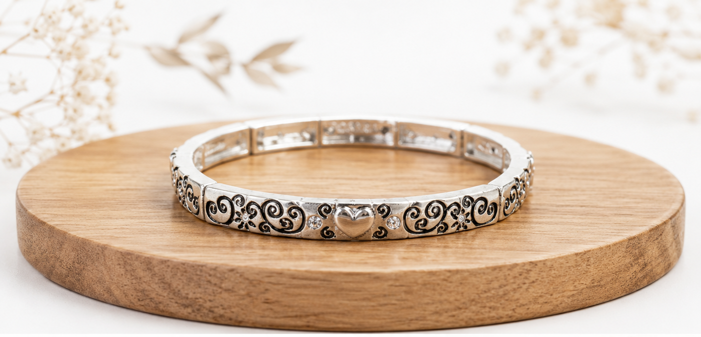 Midnight Whimsy Stretch Bracelet