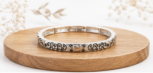 Midnight Whimsy Stretch Bracelet