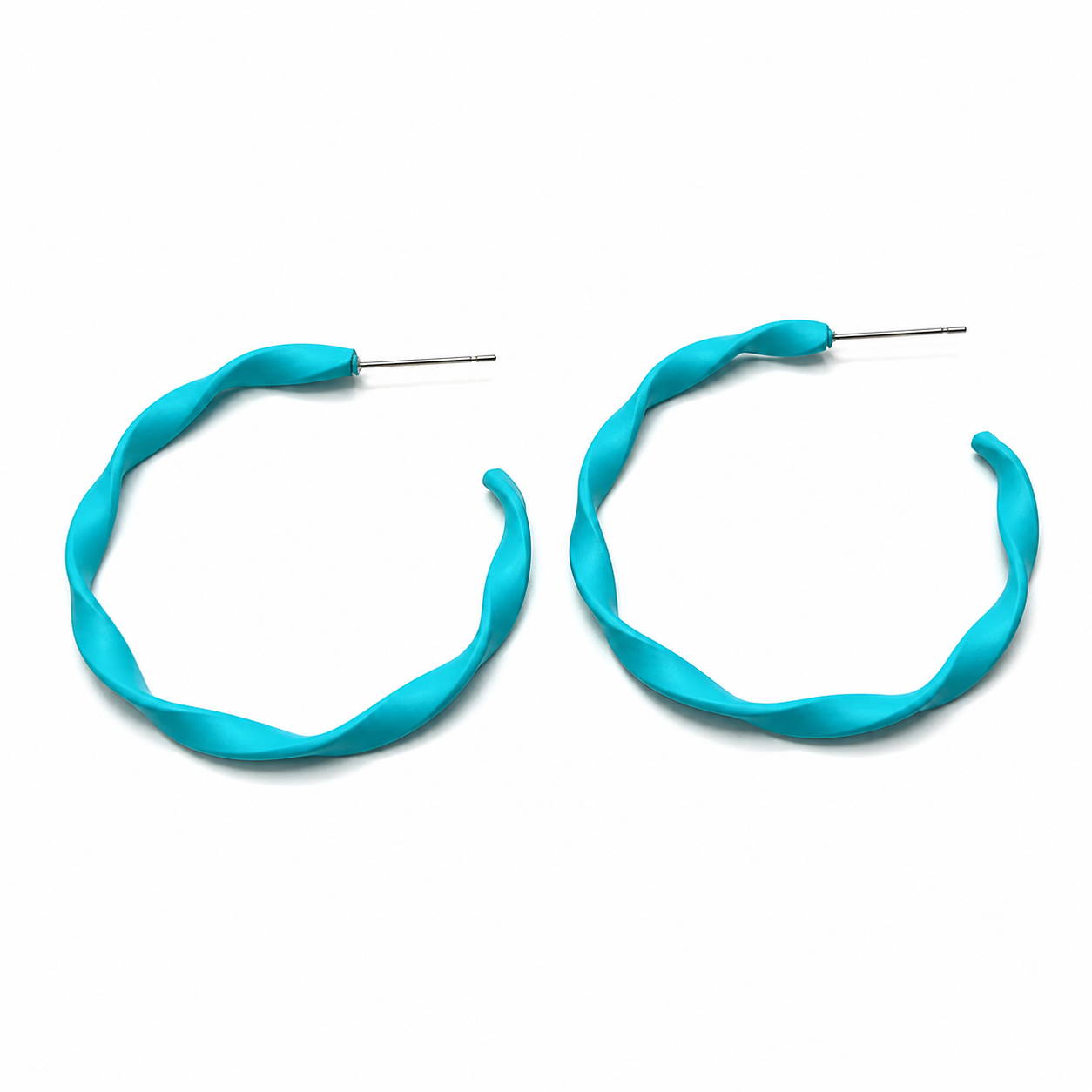 Lagoon Luxe Twist Hoop Earrings