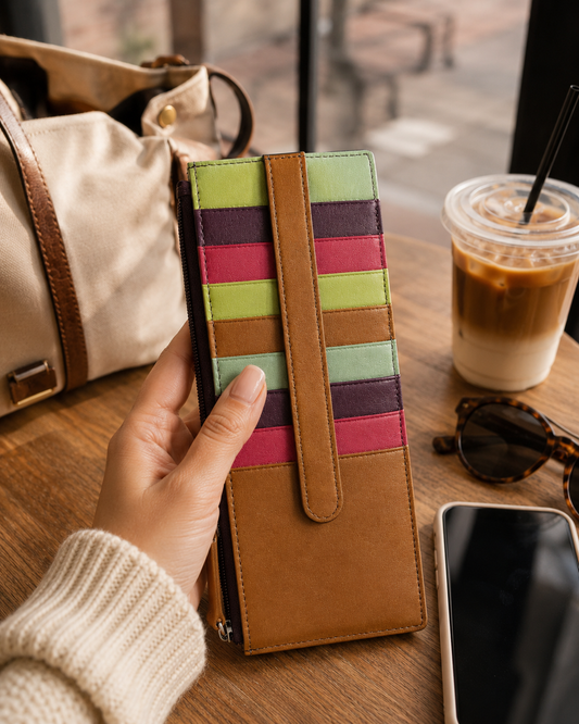 Double Sided Long Credit Card Holder