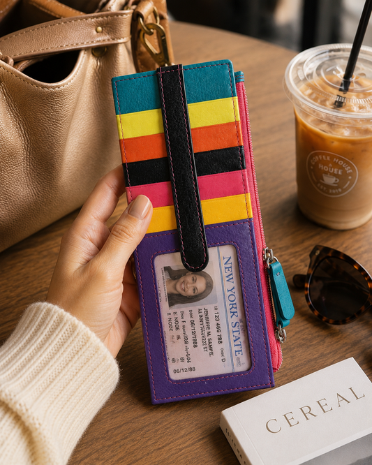 Double Sided Long Credit Card Holder