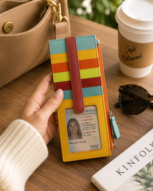 Double Sided Long Credit Card Holder