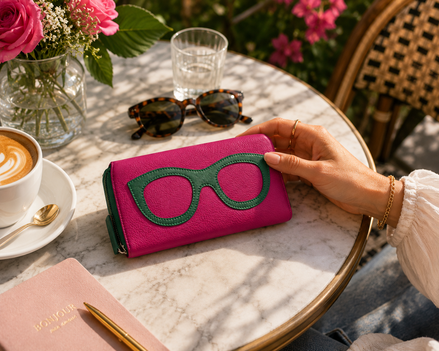 Eyeglass Case with Frame Graphic