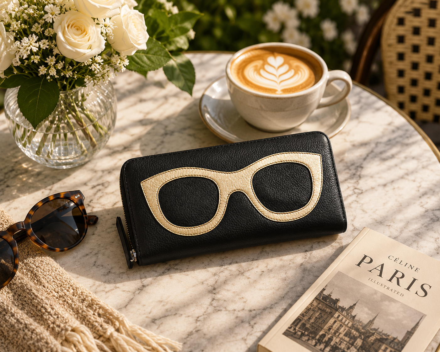 Eyeglass Case with Frame Graphic