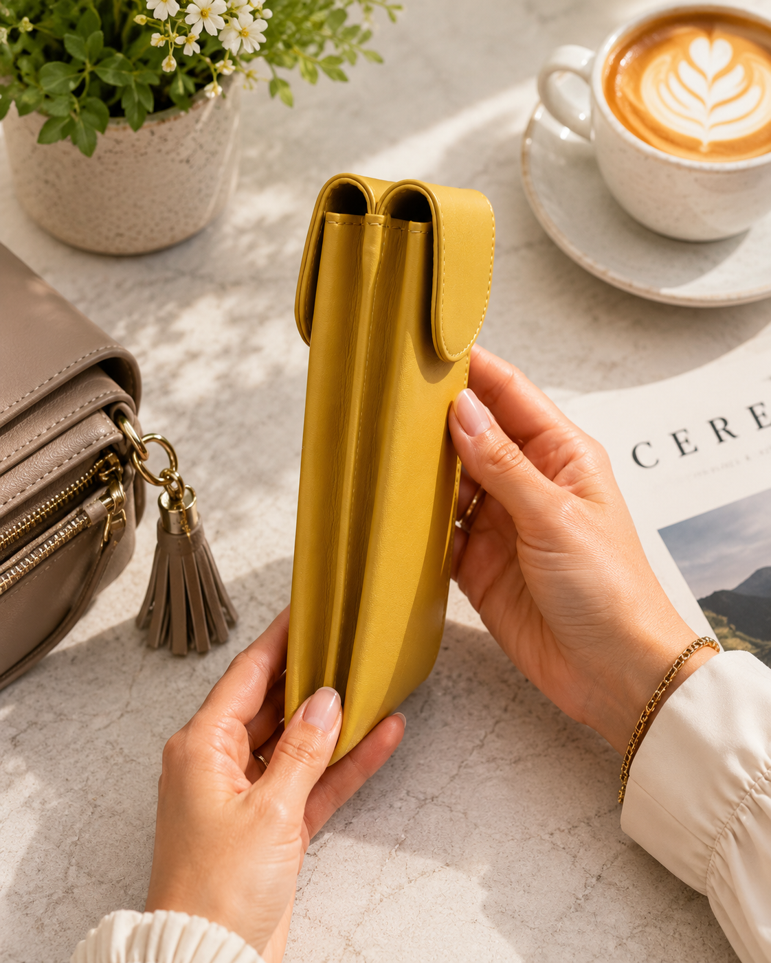 Double Flap Eyeglass Case