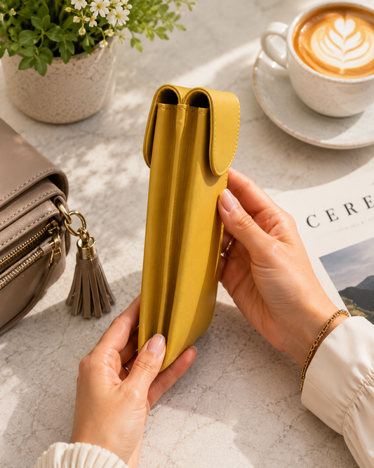 Double Flap Eyeglass Case