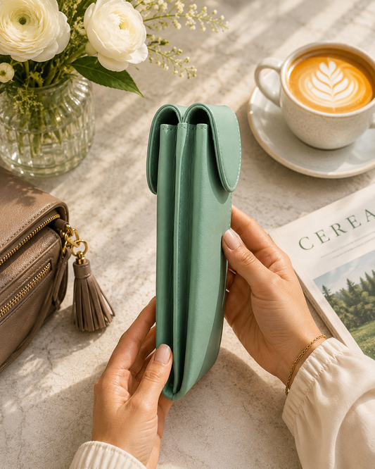 Double Flap Eyeglass Case