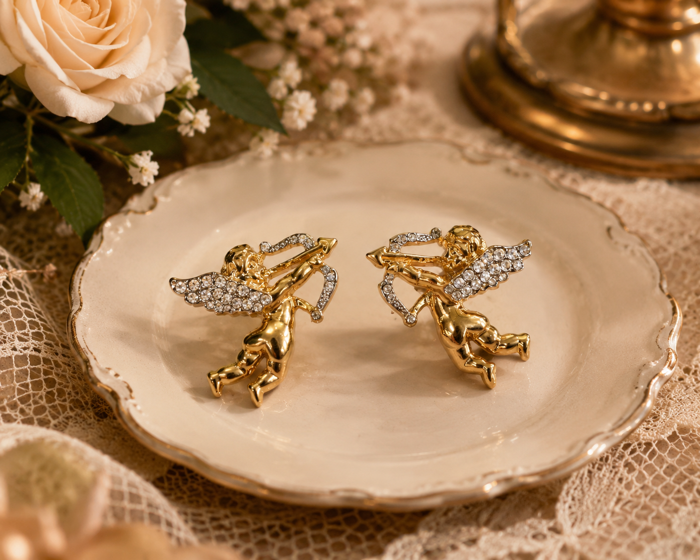 Cherub Earrings