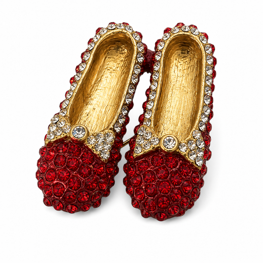 Ruby Slipper Sparkle Brooch
