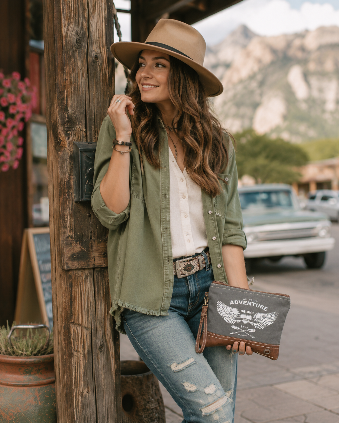 Adventure Begins Pouch