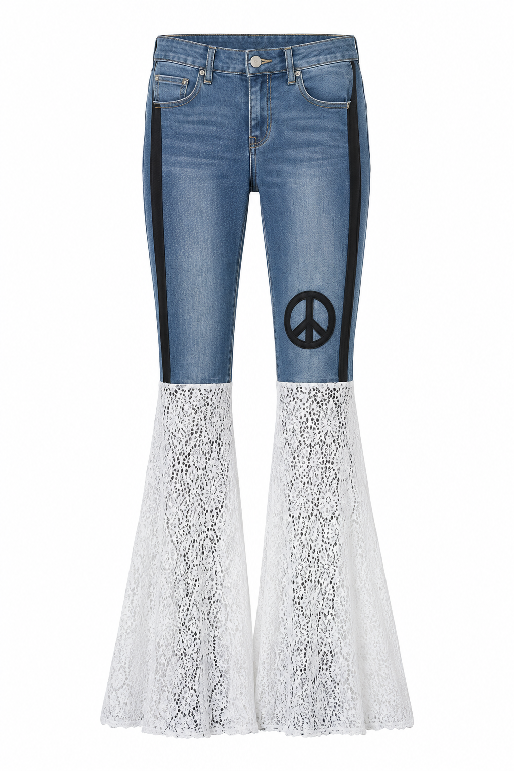 Twiggy Bell Jean w/ Peace