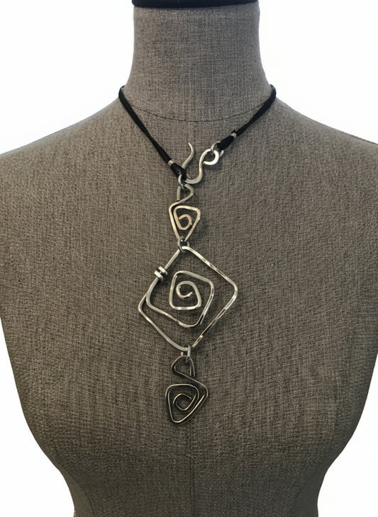 Crooked Diamond 3 Way Necklace