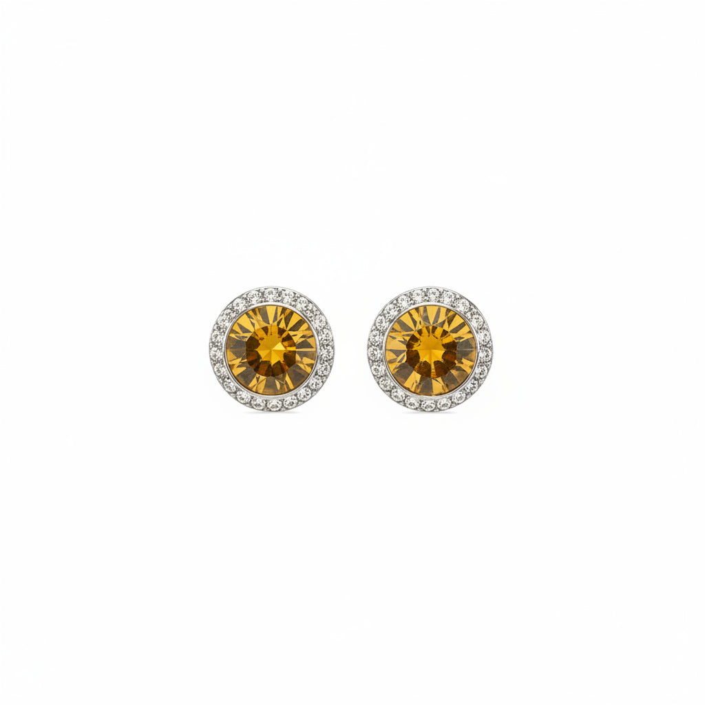 Birthstone Earrings- Topaz November