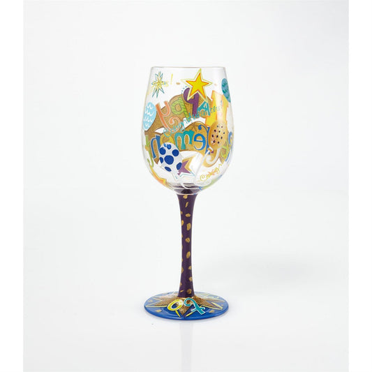 Happy Retirement Lolita Wine Glass