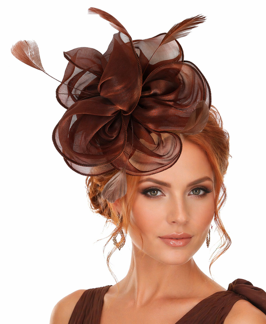 Mocha Muse Fascinator