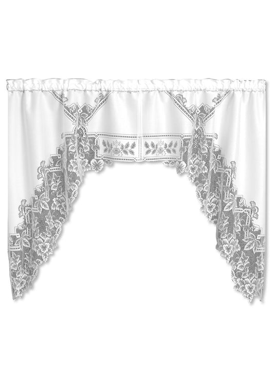 Heirloom Sheer Swag Pair