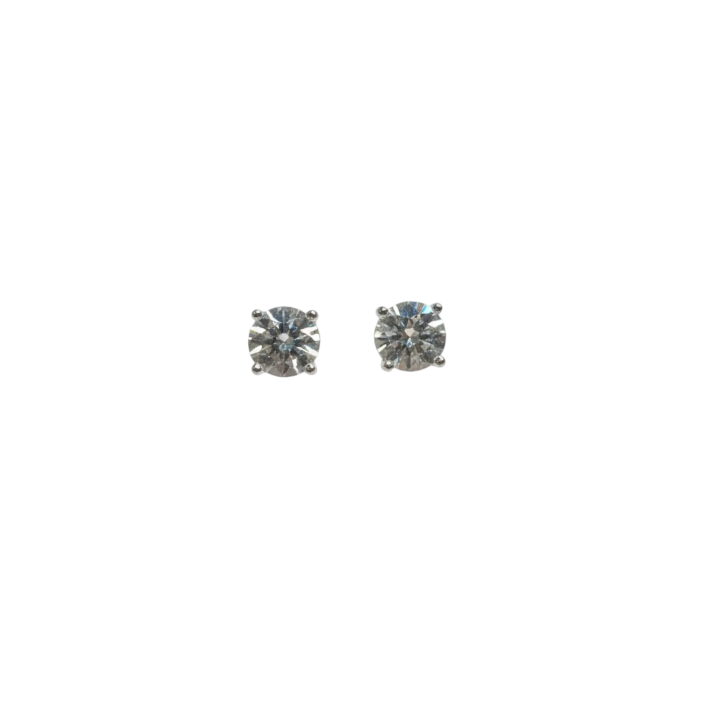 6mm Classic Radiance CZ Stud Earrings