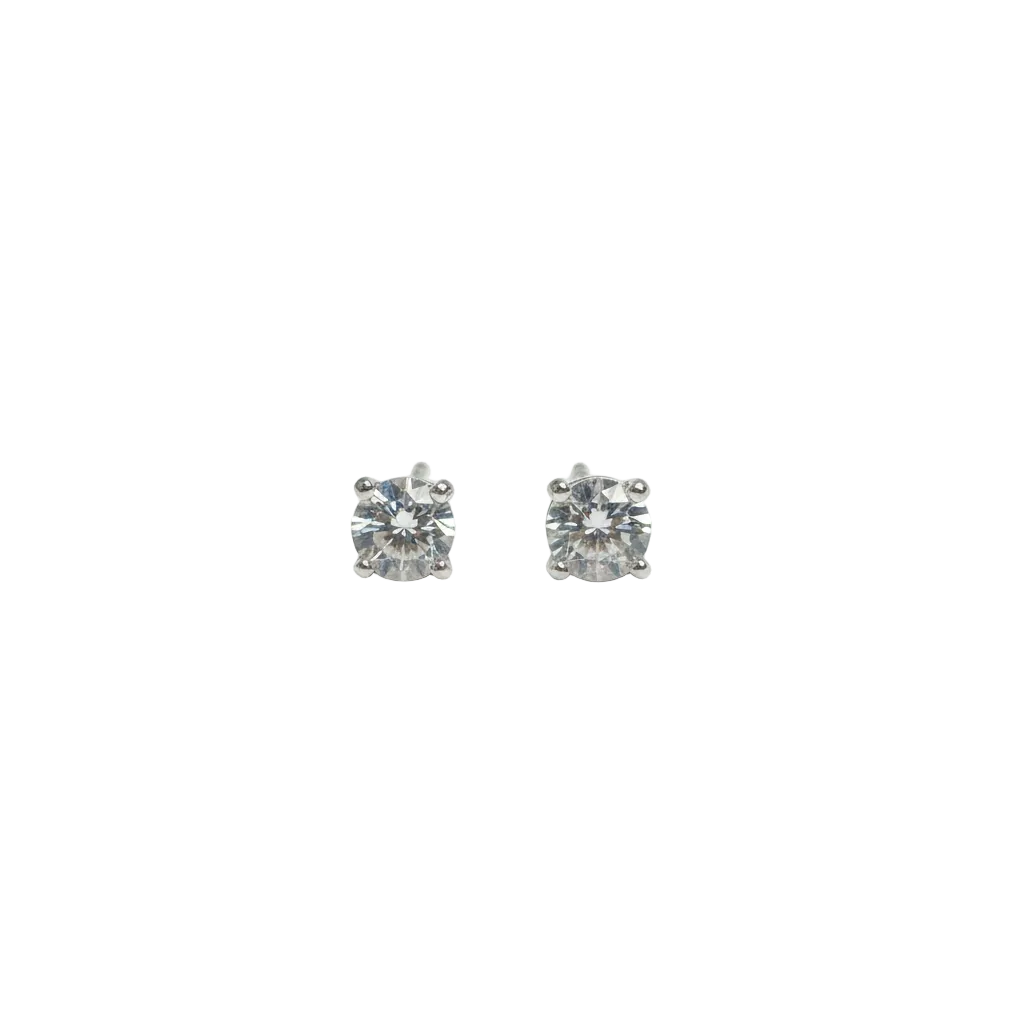 5mm Classic Radiance CZ Stud Earrings