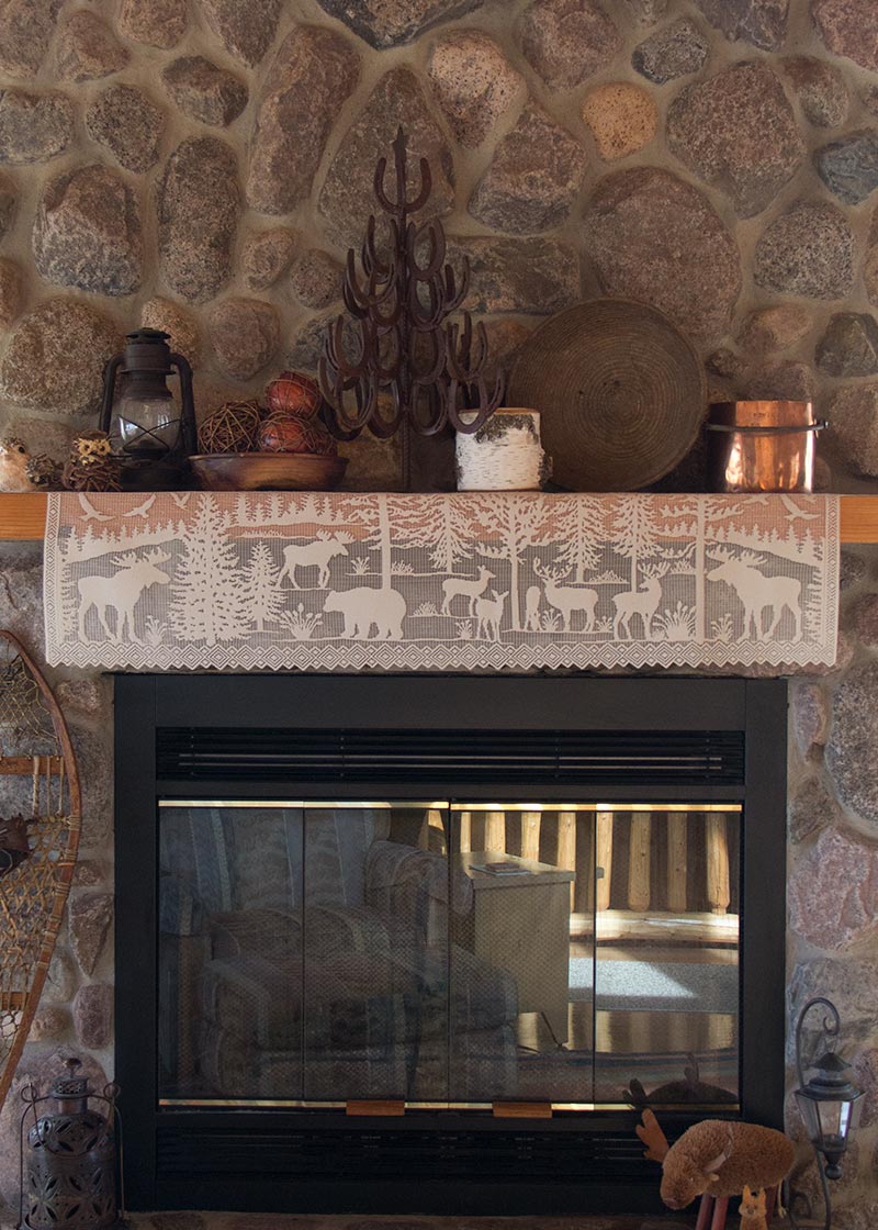 Lodge Hallow Mantle Scarf