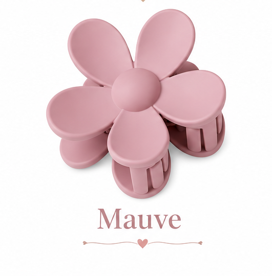 Matte Sweet Colors of Daisy Hair Clips