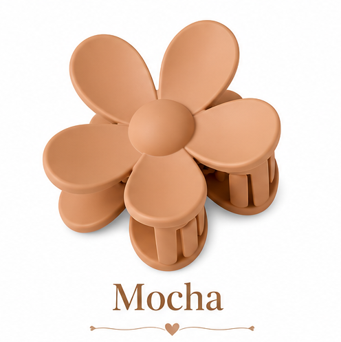 Matte Sweet Colors of Daisy Hair Clips
