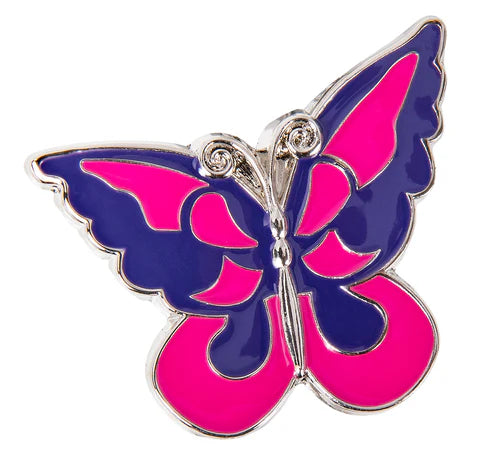 Bright Butterfly Key Ring
