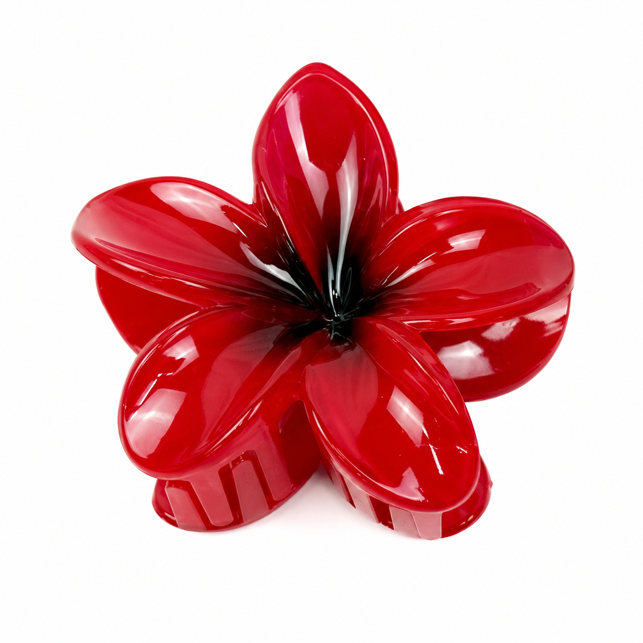 Colorful Hawaiian Flower Hair Claw