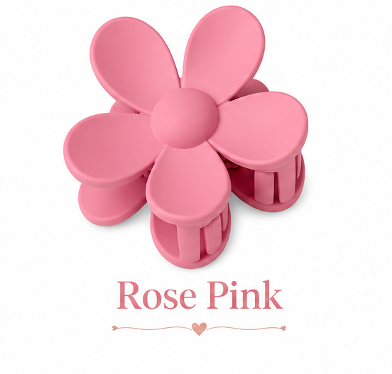 Matte Sweet Colors of Daisy Hair Clips