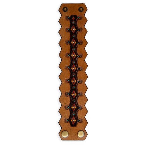 Canyon Crest Leather Cuff Bracelet